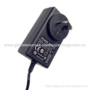 12V/2.5A/AU Plug with UL/CE/CCC/GS/FCC Certificates